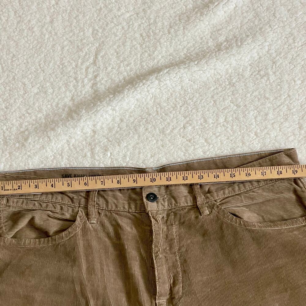 SAVE KHAKI UNITED SKU men’s POCKET CORD JEAN brown corduroy sz 38 fits 40 - Picture 8 of 9
